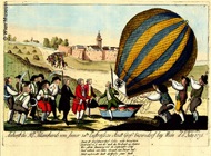 Hieronymus Löschenkohl, Ballonladung vor Wien, 1791